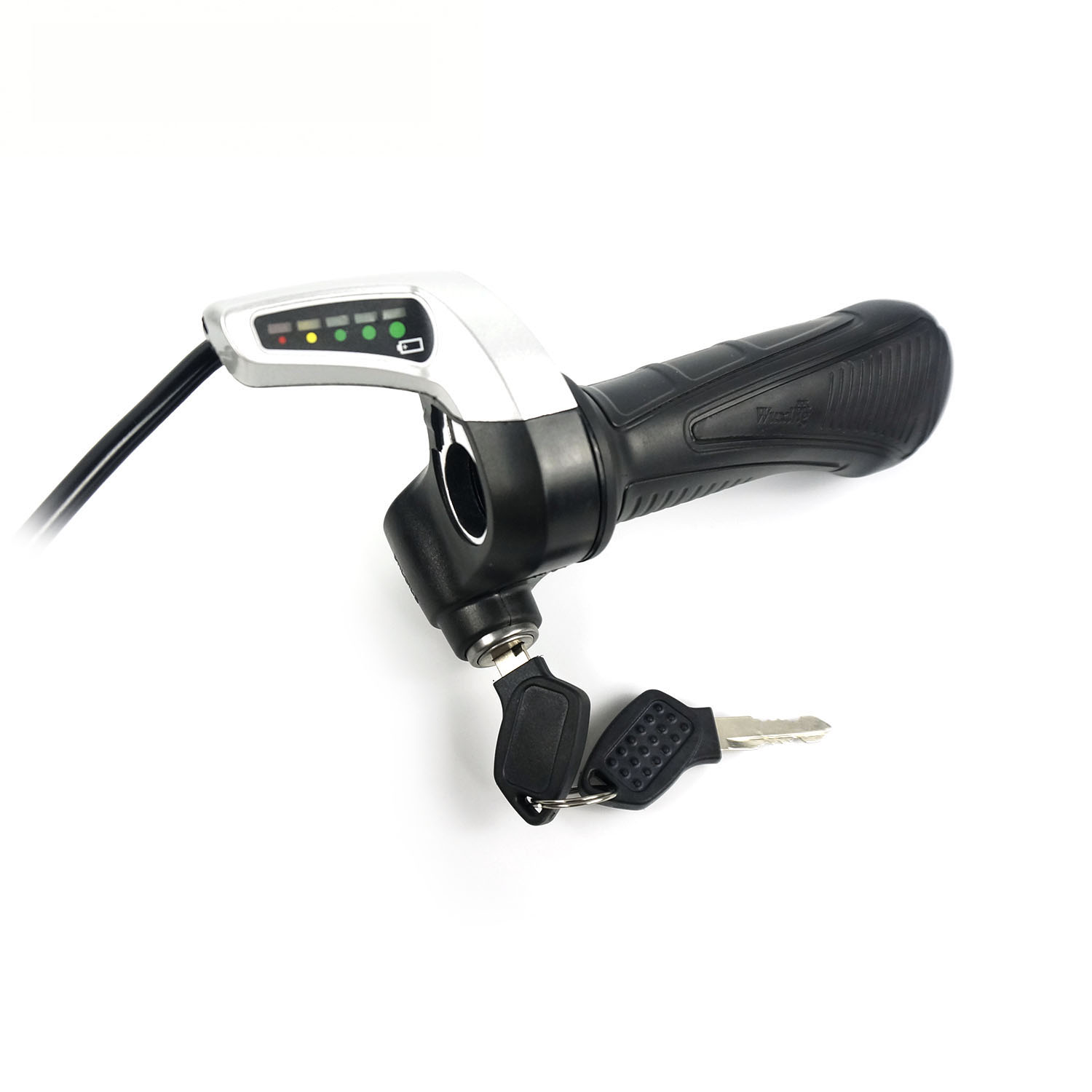 thumbnail image 2 of Wuxing Universal 24V-72V E-Bike Twist Throttle For Electric Bike Speed Control - Black 2 of 3